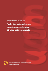 Vorderes Coverbild Recht des nationalen und grenzüberschreitenden Straßengütertransports