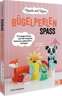 Vorderes Coverbild Kreativ mit Karin: Bügelperlen-Spaß