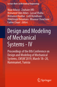 Vorderes Coverbild Design and Modeling of Mechanical Systems - IV