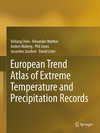Vorderes Coverbild European Trend Atlas of Extreme Temperature and Precipitation Records