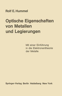 Vorderes Coverbild Optische Eigenschaften von Metallen und Legierungen