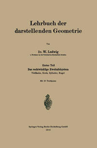 Vorderes Coverbild Lehrbuch der darstellenden Geometrie