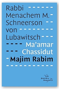 Vorderes Coverbild Ma'amar Chassidut Majim Rabim