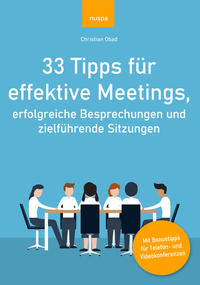 Vorderes Coverbild 33 Tipps für effektive Meetings