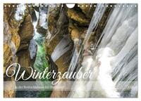 Vorderes Coverbild Winterzauber in der Breitachklamm bei Oberstdorf (Wandkalender 2025 DIN A4 quer), CALVENDO Monatskalender