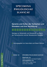Vorderes Coverbild Sprache und Kultur der Tschechen und Slowaken und ihre Vermittlung