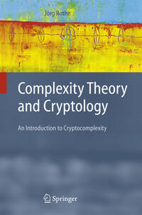 Vorderes Coverbild Complexity Theory and Cryptology