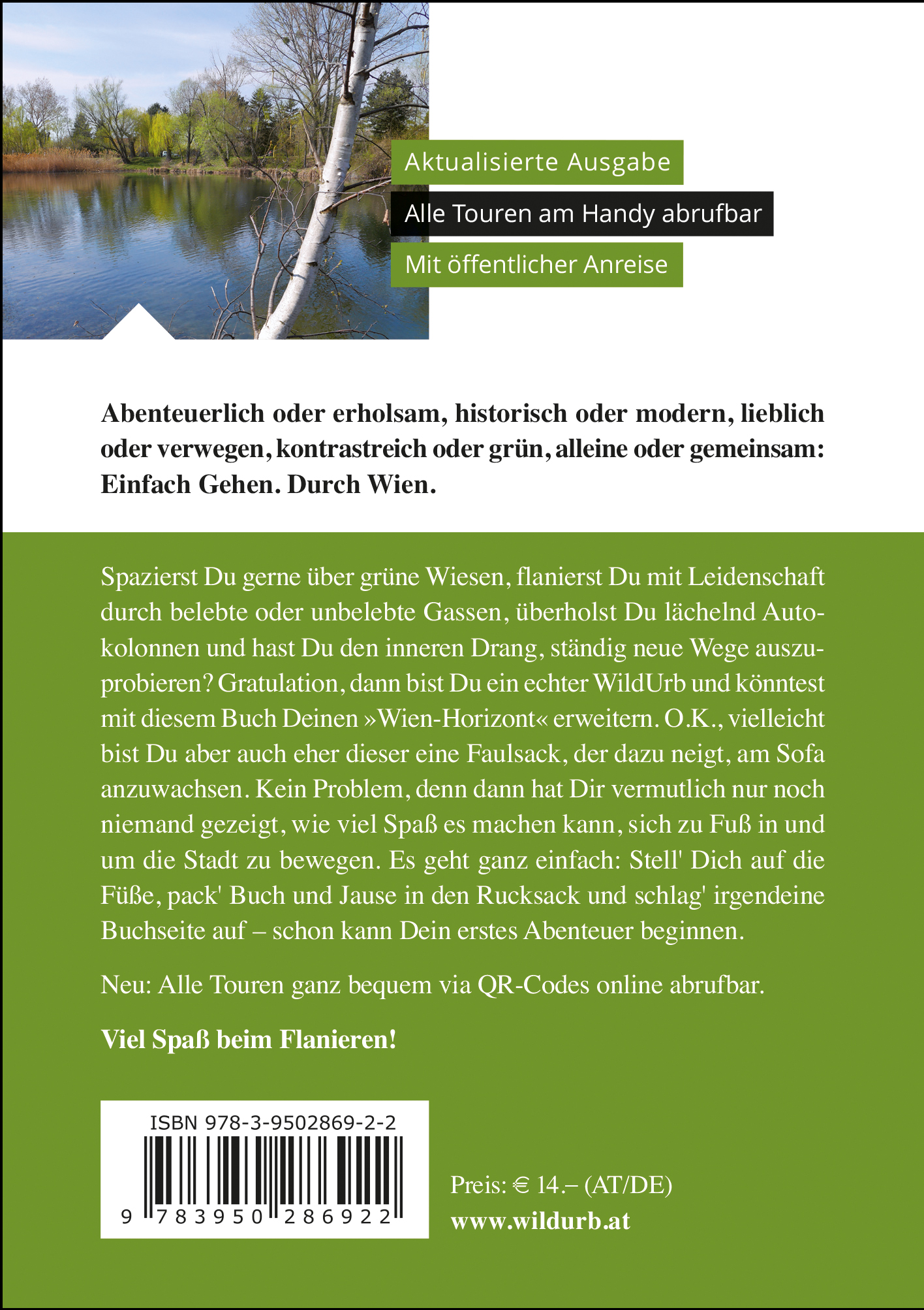 Rückseitencover WIEN GEHT