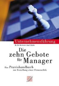 Vorderes Coverbild Die Zehn Gebote für Manager