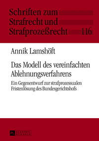 Vorderes Coverbild Das Modell des vereinfachten Ablehnungsverfahrens