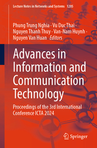 Vorderes Coverbild Advances in Information and Communication Technology