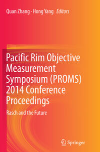 Vorderes Coverbild Pacific Rim Objective Measurement Symposium (PROMS) 2014 Conference Proceedings