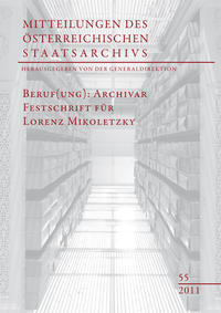 Vorderes Coverbild Beruf(ung): Archivar