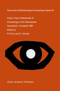 Vorderes Coverbild Colour Vision Deficiencies IX