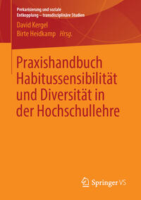 Vorderes Coverbild Praxishandbuch Habitussensibilität und Diversität in der Hochschullehre