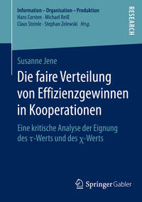 Vorderes Coverbild Die faire Verteilung von Effizienzgewinnen in Kooperationen