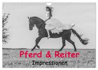 Vorderes Coverbild Pferd & Reiter - Impressionen (Wandkalender 2025 DIN A4 quer), CALVENDO Monatskalender