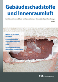 Vorderes Coverbild Gebäudeschadstoffe und Innenraumluft, Band 11: Leitlinie für die Asbesterkundung