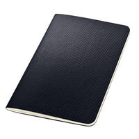Vorderes Coverbild SIGEL CO864 Notizheft Conceptum, ca. A6, kariert, schwarz