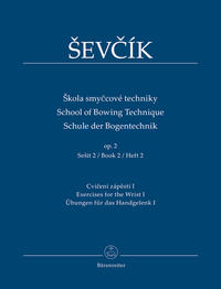 Vorderes Coverbild Schule der Bogentechnik op. 2