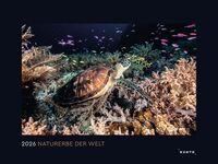 Vorderes Coverbild Das Naturerbe der Welt - KUNTH Wandkalender 2026
