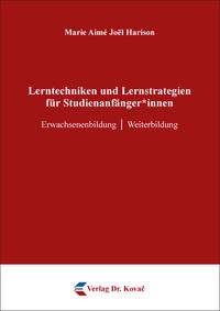 Vorderes Coverbild Lerntechniken und Lernstrategien für Studienanfänger*innen