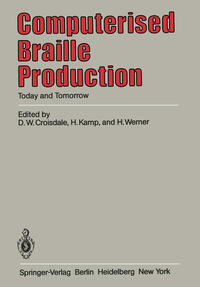 Vorderes Coverbild Computerised Braille Production