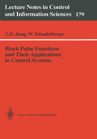 Vorderes Coverbild Block Pulse Functions and Their Applications in Control Systems