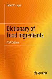 Vorderes Coverbild Dictionary of Food Ingredients