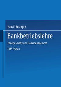 Vorderes Coverbild Bankbetriebslehre