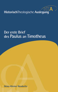 Vorderes Coverbild Der erste Brief des Paulus an Timotheus