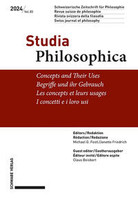Vorderes Coverbild Concepts and Their Uses / Begriffe und ihr Gebrauch