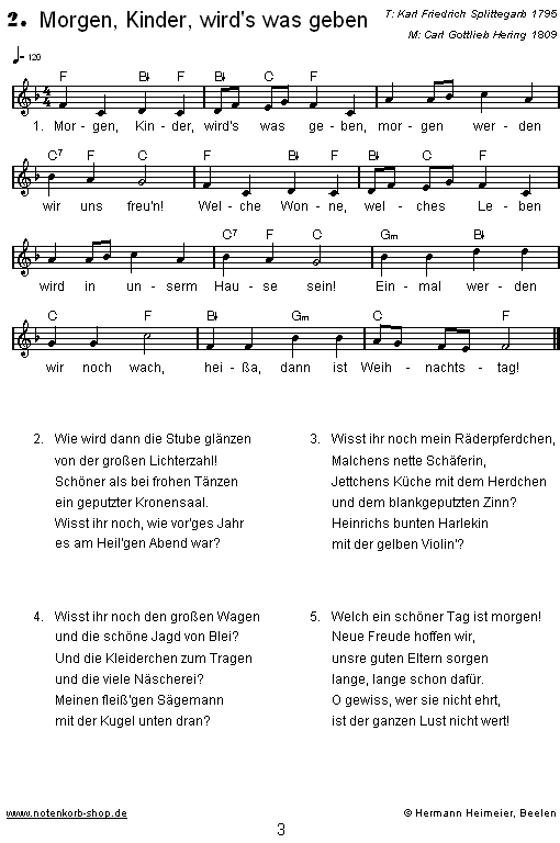 Beispielinhalt (Bild) Fröhliche Weihnacht!