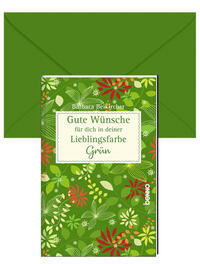 Vorderes Coverbild Gute Wünsche für dich in deiner Lieblingsfarbe: Grün