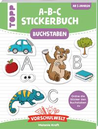 Vorderes Coverbild Vorschulwelt - Das A-B-C-Stickerbuch