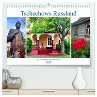 Vorderes Coverbild Tschechows Russland - Das Freilichtmuseum Melichowo (hochwertiger Premium Wandkalender 2025 DIN A2 quer), Kunstdruck in Hochglanz