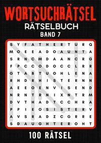 Vorderes Coverbild Wortsuchrätsel Rätselbuch - Band 7
