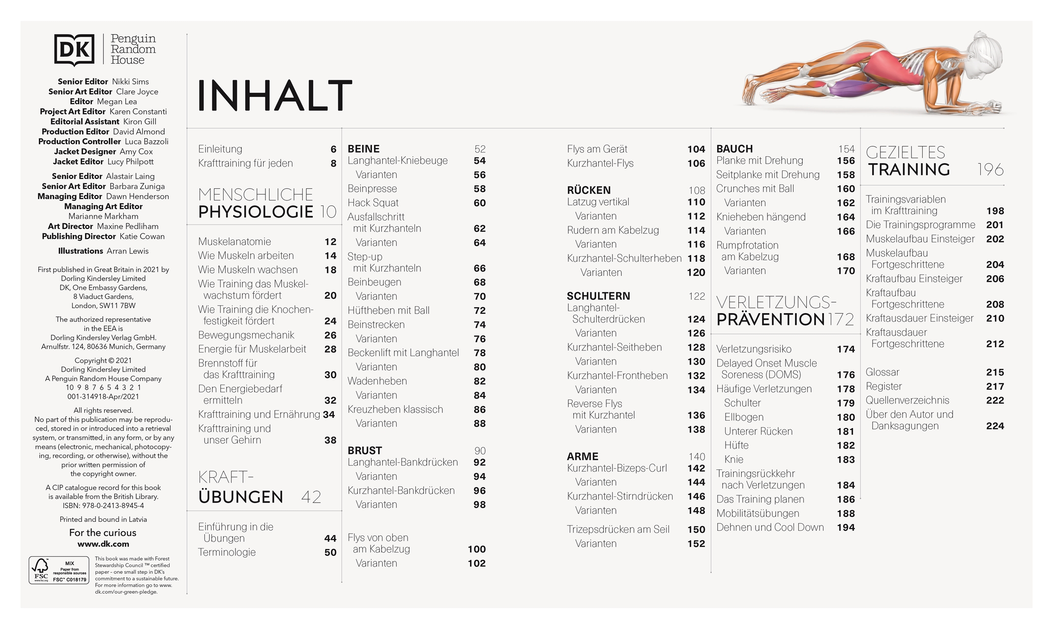 Beispielinhalt (Bild) Krafttraining – Die Anatomie verstehen