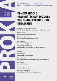 Vorderes Coverbild Demokratische Planwirtschaft in Zeiten von Digitalisierung und Klimakrise