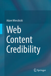 Vorderes Coverbild Web Content Credibility