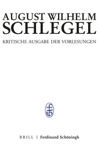 Vorderes Coverbild Bonner Vorlesungen I