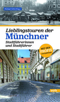 Vorderes Coverbild Lieblingstouren der Münchner Stadtführerinnen und Stadtführer