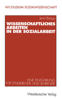 Vorderes Coverbild Wissenschaftliches Arbeiten in der Sozialarbeit
