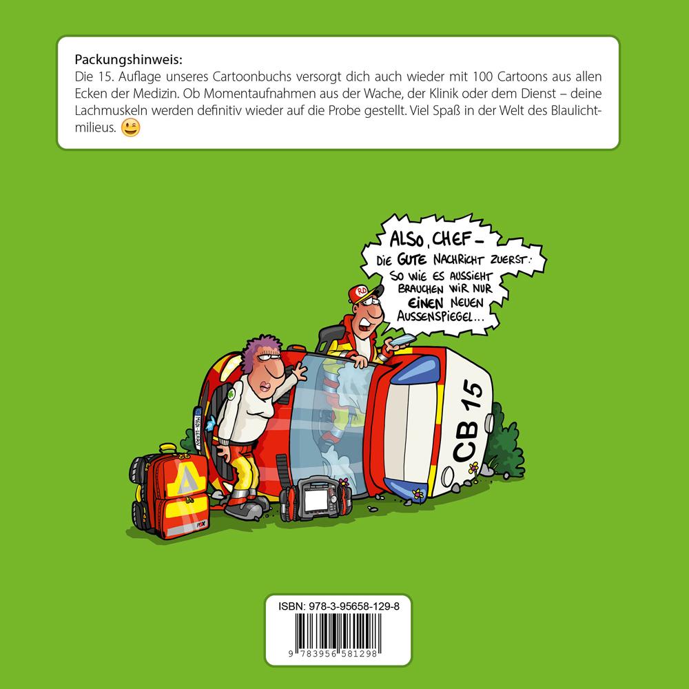 Rückseitencover Cartoonbuch 15