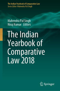 Vorderes Coverbild The Indian Yearbook of Comparative Law 2018