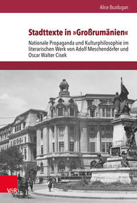 Vorderes Coverbild Stadttexte in »Großrumänien«