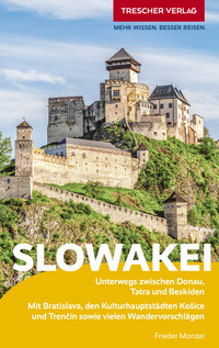Vorderes Coverbild TRESCHER Reiseführer Slowakei