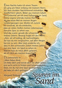 Vorderes Coverbild Spuren im Sand