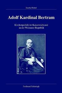 Vorderes Coverbild Adolf Kardinal Bertram