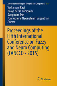 Vorderes Coverbild Proceedings of the Fifth International Conference on Fuzzy and Neuro Computing (FANCCO - 2015)